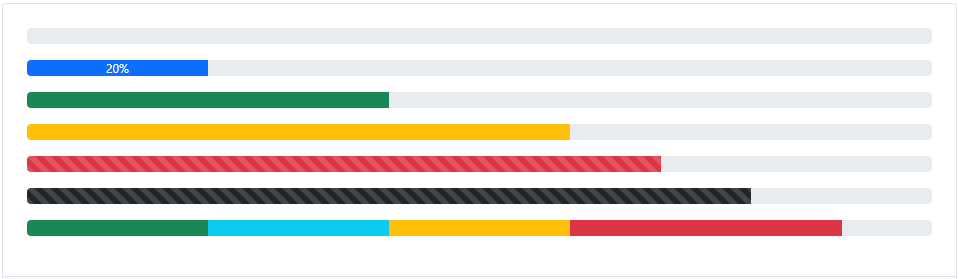 Blazor Progress Component