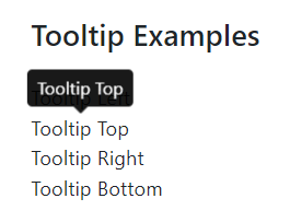 Blazor Tooltip Component